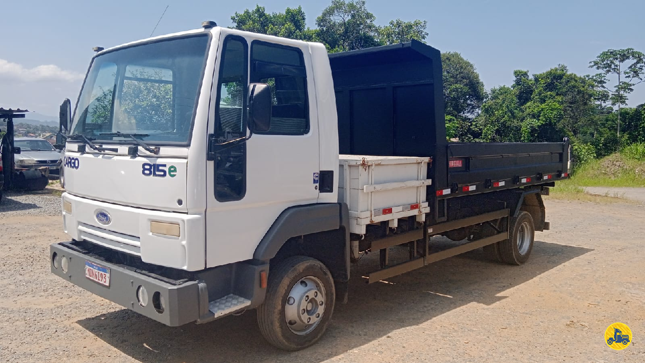 CAMINHAO FORD CARGO 815 Caçamba Basculante 3/4 4x2 Sérgio Caminhões Repasse JOINVILLE SANTA CATARINA SC